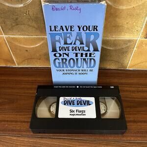 Dive Devil Six Flags Magic Mountain Promotional VHS